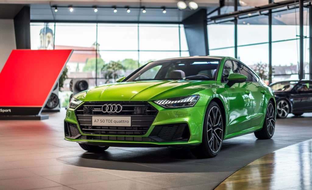 Audi java green